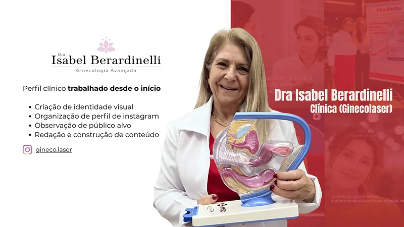 Perfil da Dra. Isabel Berardinelli
